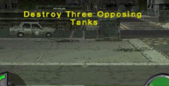 WDL: Thunder Tanks Playstation Screenshot