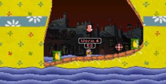 Worms Armageddon Playstation Screenshot
