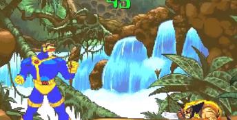 X-Men vs Street Fighter Playstation Screenshot