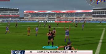 AFL Live Premiership Edition Playstation 2 Screenshot