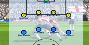 England International Football Playstation 2 Screenshot
