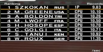ESPN International Track & Field Playstation 2 Screenshot
