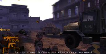 Full Spectrum Warrior Playstation 2 Screenshot