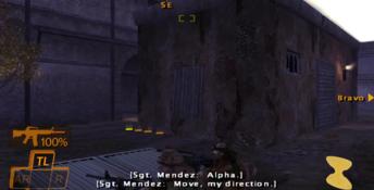 Full Spectrum Warrior Playstation 2 Screenshot