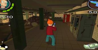 Futurama Playstation 2 Screenshot