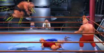 Galactic Wrestling: Featuring Ultimate Muscle Playstation 2 Screenshot