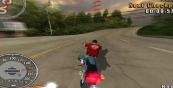 Harley-Davidson Motorcycles: Race to the Rally Playstation 2 Screenshot