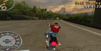 Harley-Davidson Motorcycles: Race to the Rally Playstation 2 Screenshot