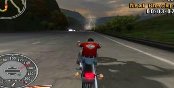 Harley-Davidson Motorcycles: Race to the Rally Playstation 2 Screenshot