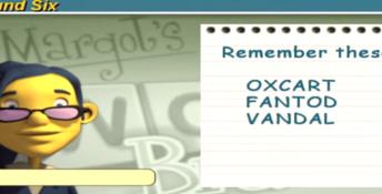 Margot's Word Brain Playstation 2 Screenshot