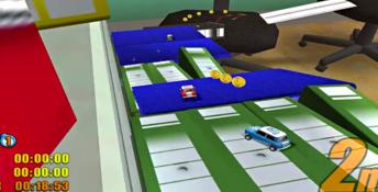 Mini Desktop Racing Playstation 2 Screenshot