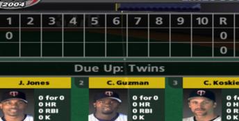 MLB 2004 Playstation 2 Screenshot