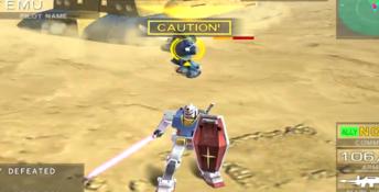 Mobile Suit Gundam: Federation vs. Zeon Playstation 2 Screenshot