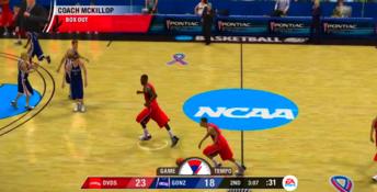 NCAA Basketball 09 Playstation 2 Screenshot