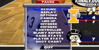 NCAA Final Four 2004 Playstation 2 Screenshot