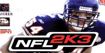 NFL 2k3 Playstation 2 Screenshot