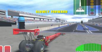 NHRA Drag Racing: Countdown to the Championship 2007 Playstation 2 Screenshot