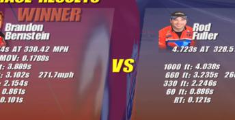 NHRA Drag Racing: Countdown to the Championship 2007 Playstation 2 Screenshot
