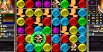 Puzzle Quest: Challenge of the Warlords Playstation 2 Screenshot