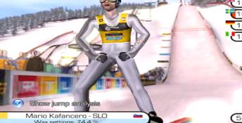 RTL Ski Jumping 2005 Playstation 2 Screenshot