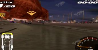 Short Track Racing: Trading Paint Playstation 2 Screenshot