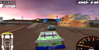 Short Track Racing: Trading Paint Playstation 2 Screenshot