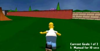 Simpsons Skateboarding Playstation 2 Screenshot