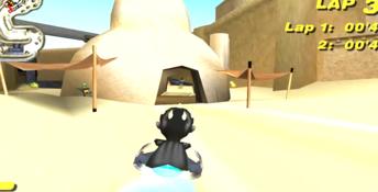 Star Wars Super Bombad Racing Playstation 2 Screenshot