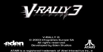 V Rally 3 Playstation 2 Screenshot