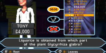 Who Wants To Be A Millionaire: Party Edition Playstation 2 Screenshot