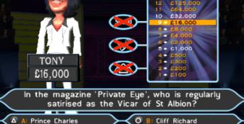 Who Wants To Be A Millionaire: Party Edition Playstation 2 Screenshot
