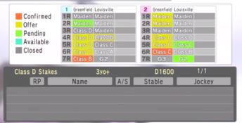Champion Jockey G1 Jockey and Gallop Racer Playstation 3 Screenshot
