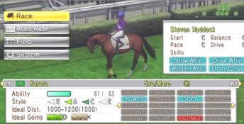 Champion Jockey G1 Jockey and Gallop Racer Playstation 3 Screenshot