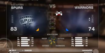 NBA Live 08 Playstation 3 Screenshot