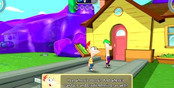 Phineas and Ferb Across the 2nd Dimension Playstation 3 Screenshot