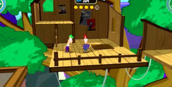 Phineas and Ferb Across the 2nd Dimension Playstation 3 Screenshot