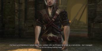 The Witcher: Rise of the White Wolf Playstation 3 Screenshot