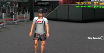 UFC Personal Trainer The Ultimate Fitness System Playstation 3 Screenshot