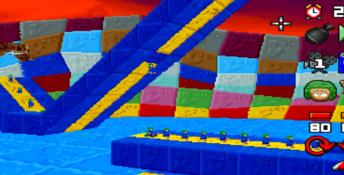 3D Lemmings Saturn Screenshot