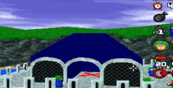 3D Lemmings Saturn Screenshot