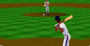 Baseball 3D Saturn Screenshot