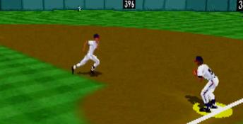 Baseball 3D Saturn Screenshot