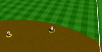 Baseball 3D Saturn Screenshot