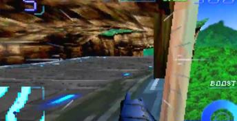 Cyber Speedway Saturn Screenshot