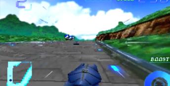 Cyber Speedway Saturn Screenshot