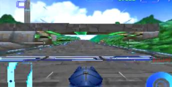 Cyber Speedway Saturn Screenshot