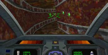 Descent 2 Saturn Screenshot