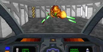 Descent 2 Saturn Screenshot