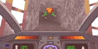 Descent 2 Saturn Screenshot