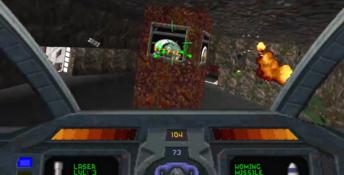 Descent 2 Saturn Screenshot